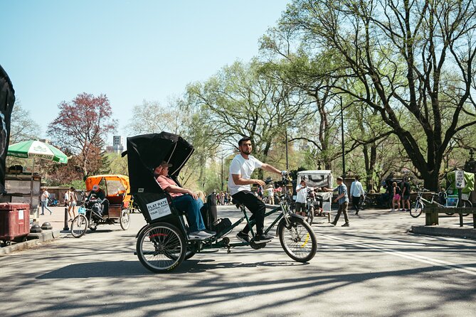 Private Central Park Guided Pedicab Tour - Strawberry Fields offers a quieter memorial stop