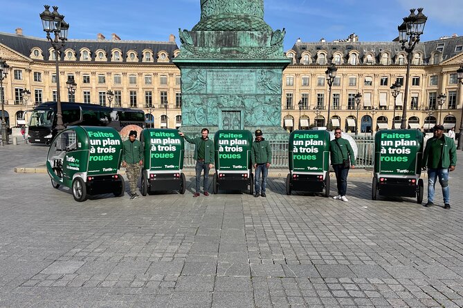 Private City-Tour by pedicab in Paris : The "Gustave Eiffel" - The guide can make or break the experience