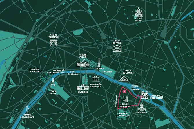 Private City-Tour by rickshaw bike in Paris: The "Saint-Germain" - Starting at Fontaine Saint-Michel
