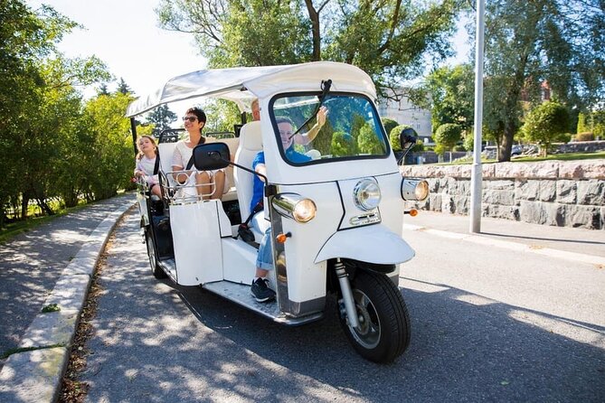 Private E-Tuk Tuk Adventure through Brisbane - Howard Smith Wharves beneath the Story Bridge