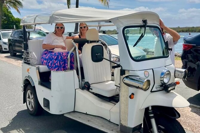 Private E-Tuk Tuk Adventure through Brisbane - Starting at South Bank and the Brisbane Sign