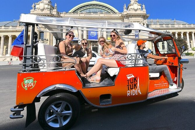 Private Electric TukTuk tour in Paris ( 2 hours ) - Key points to know before booking