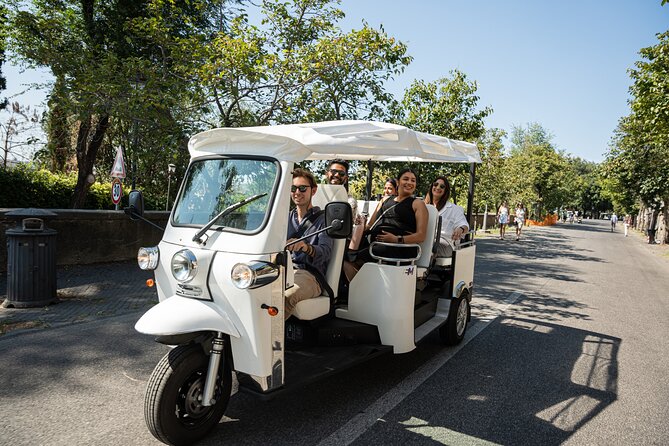 Private Electric Tuktuk Tour of Rome with Prosecco and Pickup - Janiculum Hill and the prosecco pause