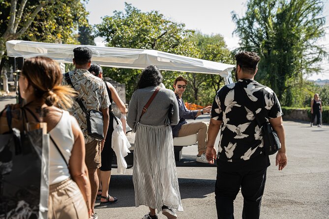 Private Electric Tuktuk Tour of Rome with Prosecco and Pickup - St. Peter’s Basilica from a viewpoint