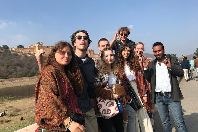 Private Full Day Jaipur Sightseeing Tour By Tuk Tuk - Amber Fort: give the first major stop two hours