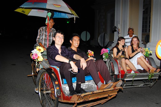 Private George Town by Night with Food Tasting and Trishaw Ride - Key points at a glance