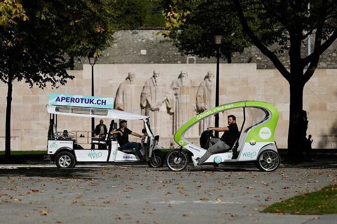 Private Guided Geneva 1 Hour TukTuk City Tour - Monument National and Geneva’s civic story