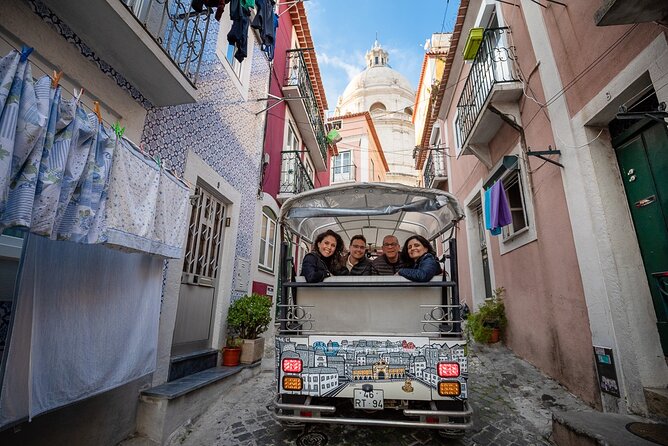 Private Half-Day Eco Tuk Tuk Tour in Lisbon - Chiado, the Carmo area, and São Pedro de Alcântara
