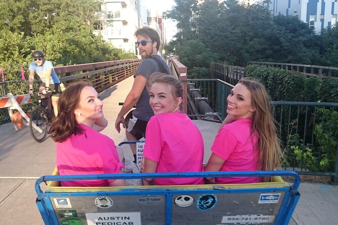 Private Half-Hour Pedicab City Tour of Austin - Why a pedicab works well in downtown Austin