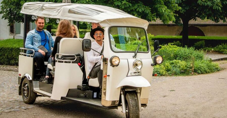 Private Highlights Top Places Tour Electric TukTuk 1h15 - Saint-Pierre Cathedral and Geneva’s Old Town