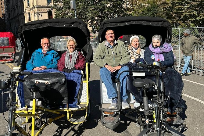 Private Hop on Hop off Central Park Pedicab Tour - What the one-hour schedule really means