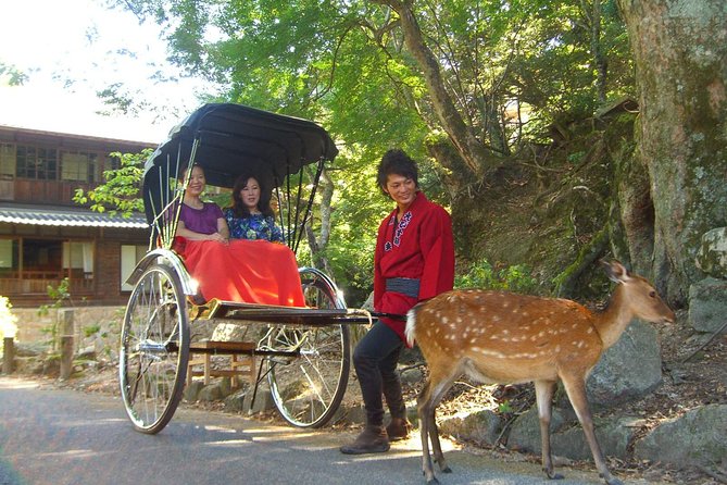Private Miyajima Rickshaw Tour Including Itsukushima Shrine - Visiting Itsukushima Shrine and the Floating Gate