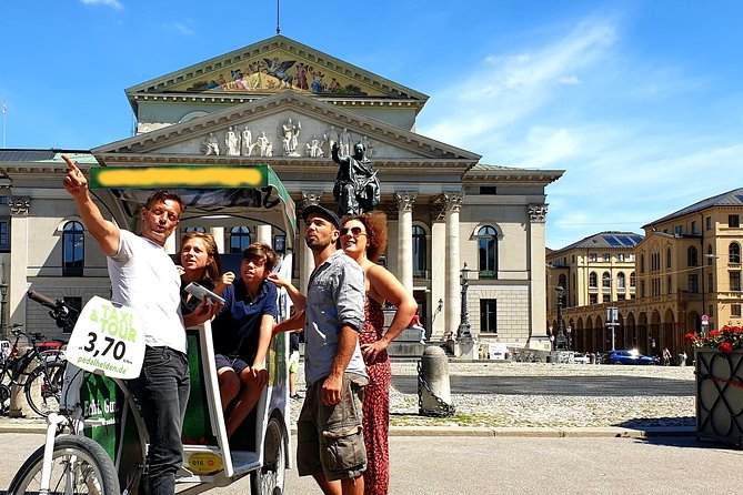Private Munich Rickshaw City Tour and English Garden - Starting at Marienplatz
