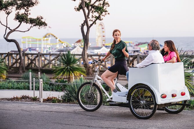 Private Rickshaw Tour of Santa Monica and Venice Beach - Muscle Beach and the outdoor gym
