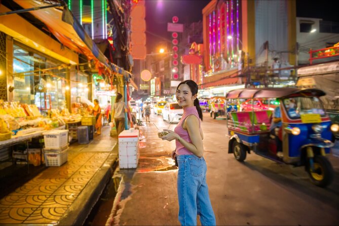 Private Tour : Bangkok Night Private Tuk Tuk Tour and Street food - Riverside views and the rooftop finish