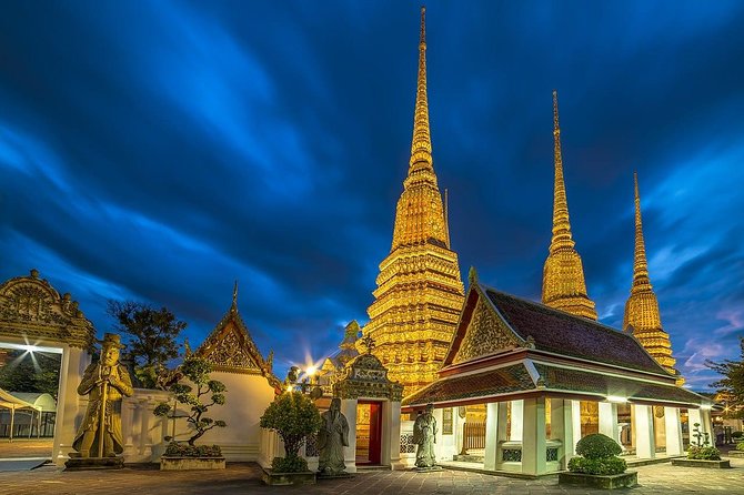 Private Tour : Bangkok Night Tour and Street food By Tuk Tuk and Boat - Temple views near the Grand Palace and Wat Pho
