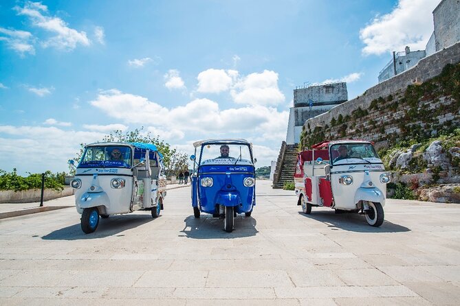 Private tour by Tuk Tuk of the Ostuni medieval quarter. - Key points at a glance