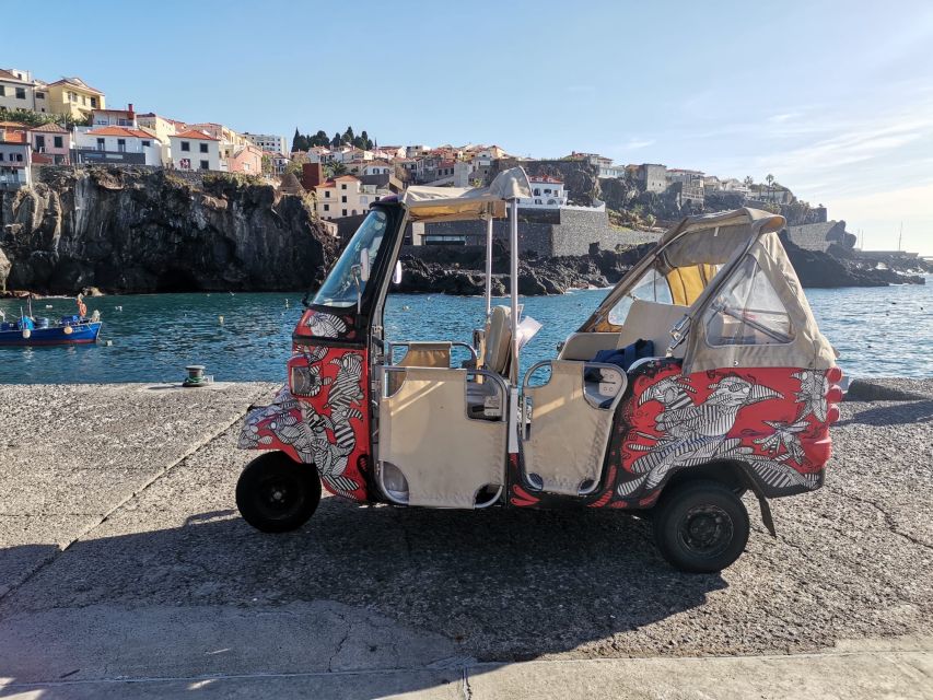 Private tour:Câmara de Lobos Churchill Bay Guided Tuk Tuk - Why this short Madeira tour works