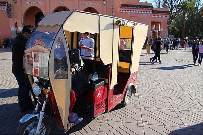 Private Tour in Marrakech By Tuk Tuk - Jemaa el-Fnaa: a quick look at Marrakech’s main square