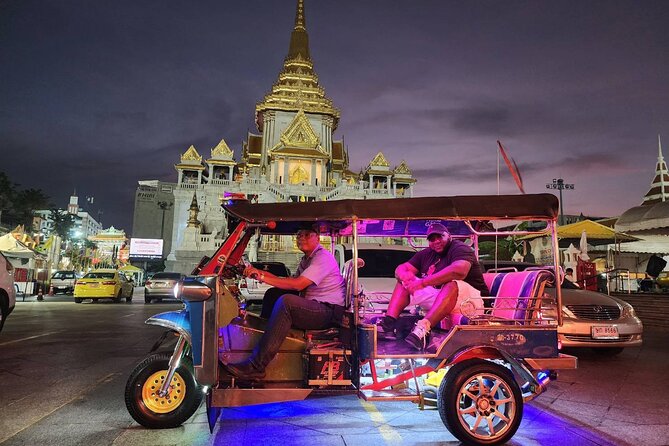 Private Tuk Tuk Night Adventure with Dinner - Yaowarat after sunset