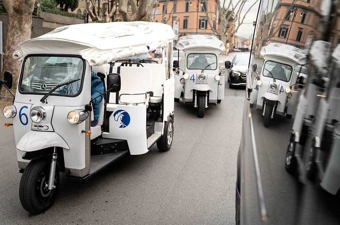 Private Tuk Tuk Tour in Rome - The Mouth of Truth and Teatro di Marcello