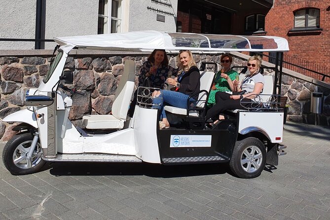 Private TukTuk guided Tour in Helsinki 2,5 hrs - What the ride feels like in real weather