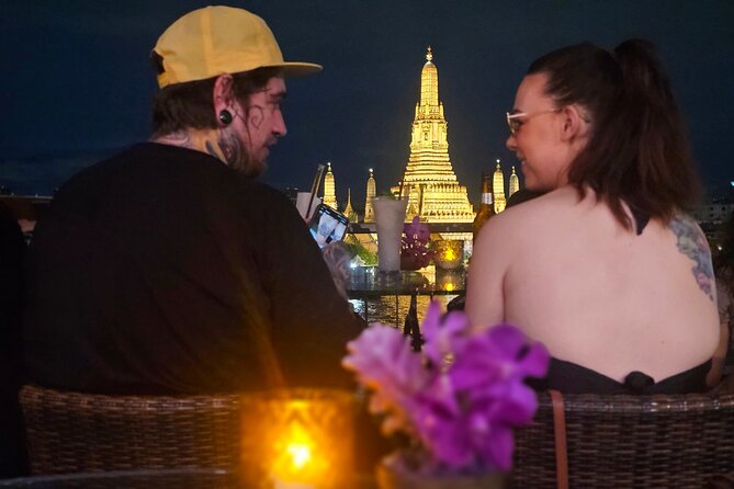 Private Tuktuk Night life in Bangkok (Night Time) - Banthat Thong Road turns dinner into the main event