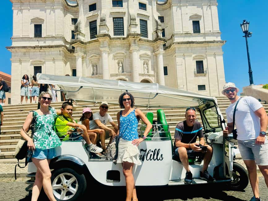 Private tuktuk Tour :Old Town Lisbon with hotel pick-up - Lisbon Cathedral: a brief look at a serious old church