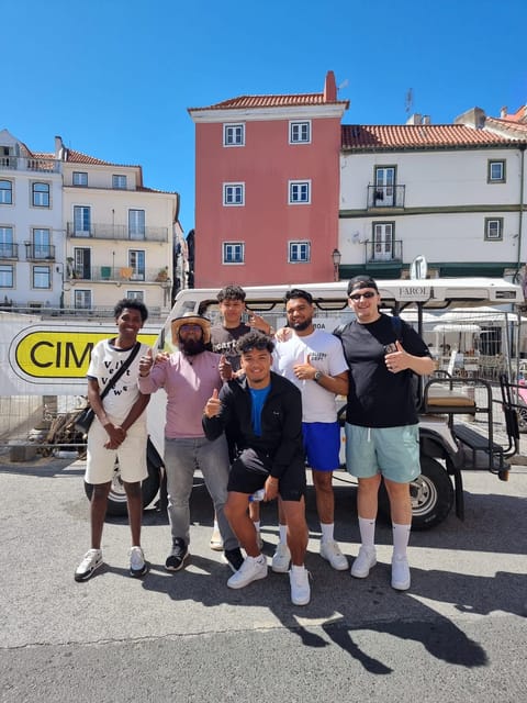Private tuktuk Tour :Old Town Lisbon with hotel pick-up - Electric transport on steep streets