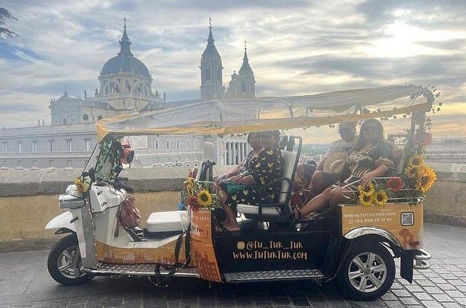 Privately Guided Panoramic Tour in Yellow Tuk Tuk from Madrid - Congress, Cibeles, and Neptuno