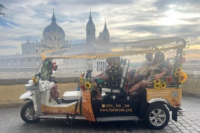 Privately Guided Panoramic Tour in Yellow Tuk Tuk from Madrid - Starting at Plaza de Isabel II