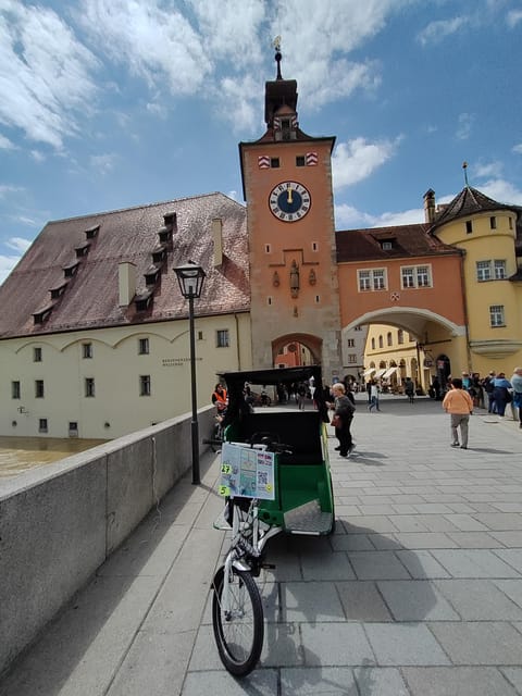 Regensburg citytour rickshaw-pedicab - A quick ride through Regensburg’s old town