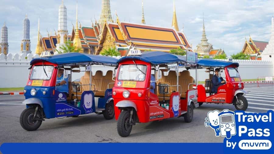 Rent private e-tuk tuk with driver in Bangkok - Who will enjoy this most