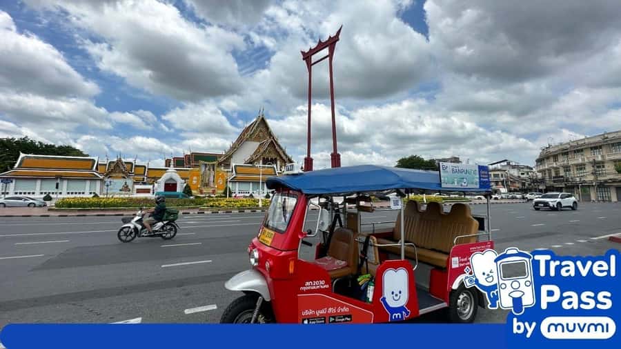 Rent private e-tuk tuk with driver in Bangkok - Why six or eight hours may be worth it