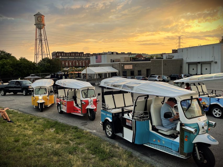 Richmond: Private City Tour by Tuk Tuk - Brown’s Island and the State Capitol
