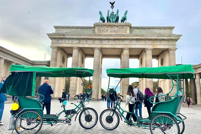 Rickshaw Tour-Cruise Ship guests arrive 9.30 upto 11.30 am Berlin - Museum Island and Unter den Linden