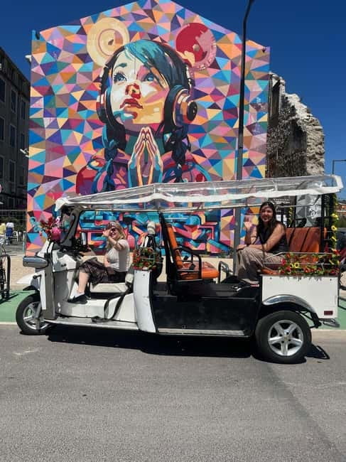Ride the Stories of Lisbon – Tuk Tuk Experience - Alfama, Lisbon Cathedral, and Santa Luzia