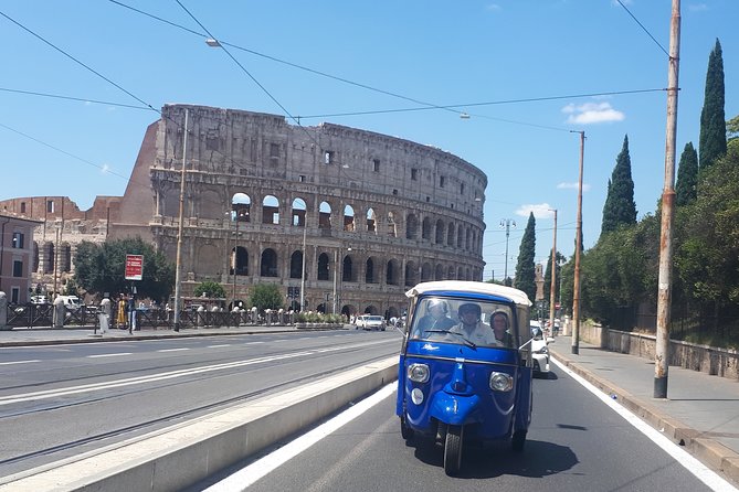 Rome by Ape Calessino Auto Rickshaw - Circus Maximus and the scale of ancient sport