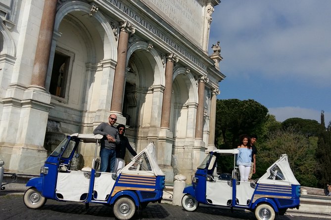 Rome by Ape Calessino Auto Rickshaw - The Appian Way offers an older, quieter Rome