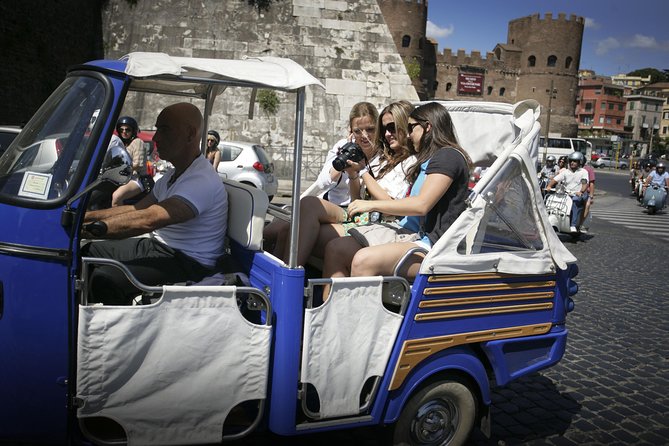 Rome by Ape Calessino Auto Rickshaw - Hotel pickup keeps the start simple