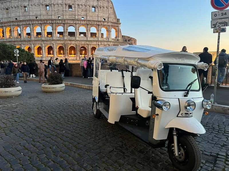 Rome: City Center Private Tour With Tuk-Tuk - Key points to know before booking
