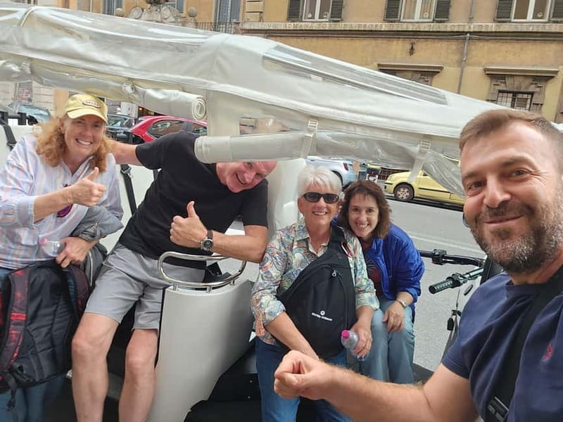 Rome: City Center Private Tour With Tuk-Tuk - The Colosseum and Roman Forum
