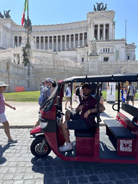 Rome: City Highlights E-Tuk Tuk Tour - Key points to know before booking