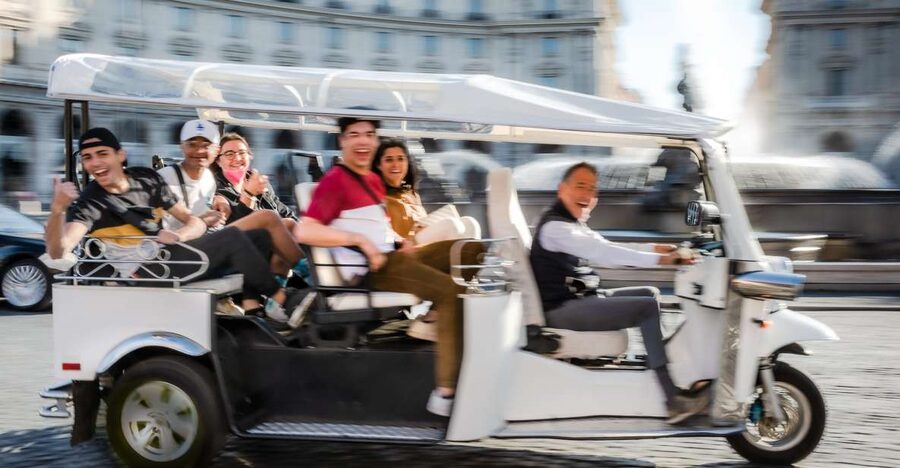 Rome: Private City Tour by Electric Tuk Tuk - Key points to know before booking
