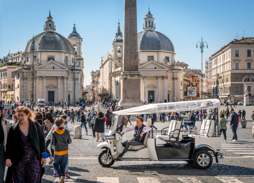 Rome: Private City Tour by Electric Tuk Tuk - Price, private value, and what is not included