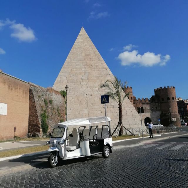 Rome: Private City Tour by Electric Tuk Tuk - Why an electric tuk tuk works well in Rome