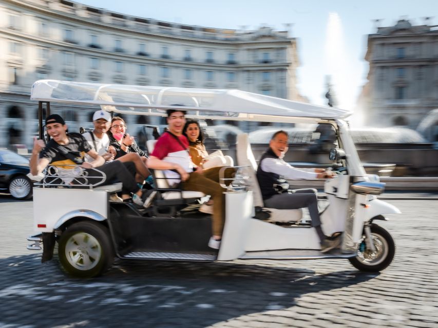 Rome: Private City Tour by Electric Tuk Tuk - Ancient Rome begins at the Colosseum