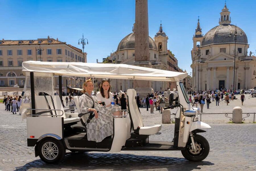 Rome: Tuk-Tuk Guided Tour in Rome City Center - Key points to know before booking