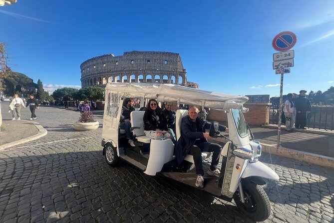 Rome:Tuk-Tuk Private Tour of the City Center - Key points to know before booking