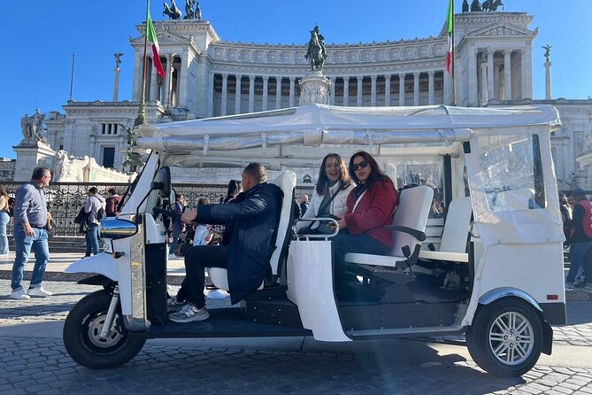 Rome:Tuk-Tuk Private Tour of the City Center - Why an electric tuk-tuk works well in central Rome